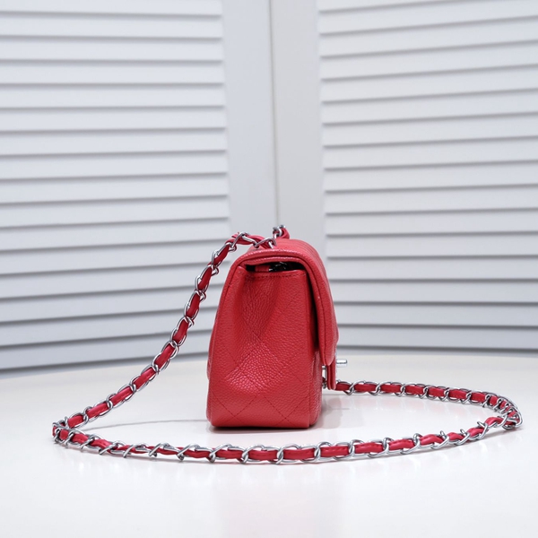 シャネルバッグ背面デザイン